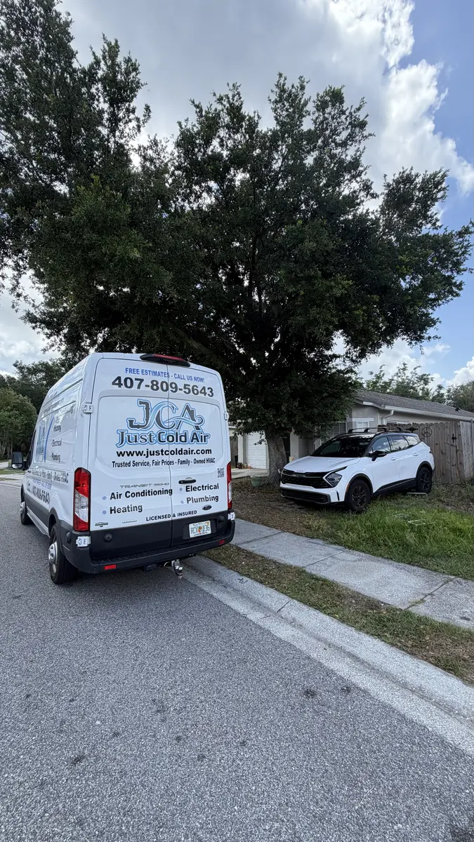 JCA Just Cold Air service van